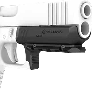 Recover Tactical Full Size Rail for Glock 48 Black
