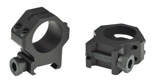 Weaver Mounts Four-Hole Skeleton Rings Matte Black