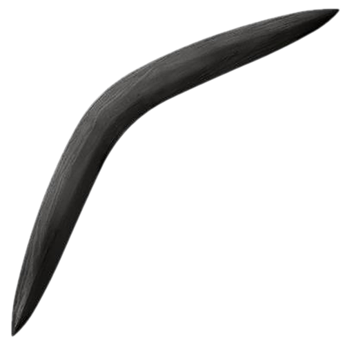 Cold Steel Boomerang Non-Returning Black Polypropylene 28" Long - CS92BRGB