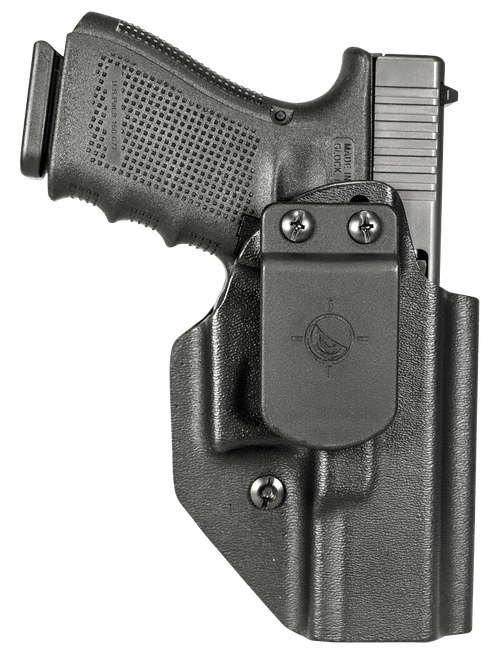 Mission First Tactical Appendix Holster IWB/OWB Black Polymer Belt Clip Fits Glock 19/23/44 Ambidextrous