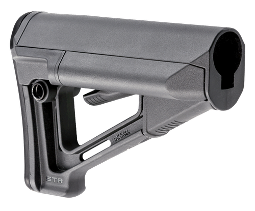 Magpul MAG470-GRY STR Carbine Stock Stealth Gray Synthetic for AR-15 M16 M4 with Mil-Spec Tube Not Included)
