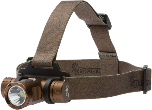 Browning Blackout Elite Headlamp Burnt Bronze 4/860 Lumens White LED/Green - 3713345