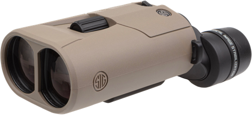 Sig Sauer Electro-Optics Zulu6 HDX 16x42mm Roof Prism Flat Dark Earth Magnesium Features Optical Image Stabilization