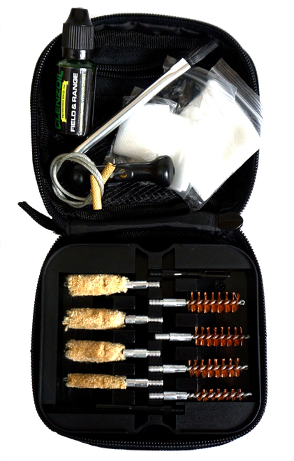 Clenzoil Field & Range Cleaning Kit Multi-Caliber Pistol/17 Pieces Black