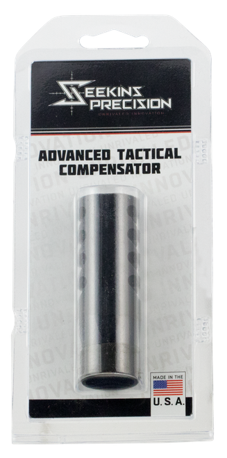 Seekins Precision ATC Muzzle Brake Black Melonite 416R Stainless Steel - 0011510035