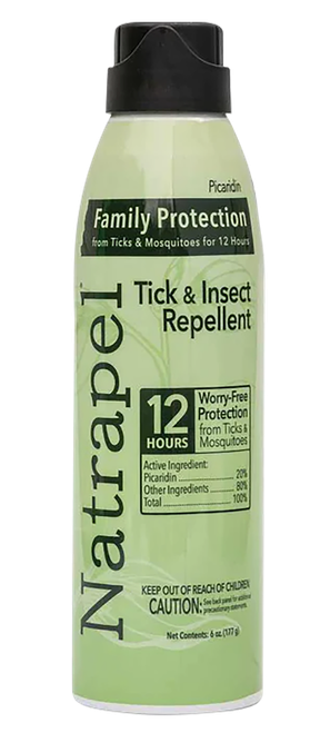 Natrapel Picaridin Insect Repellent 6 oz Aerosol Repels Ticks & Biting Insects Effective Up to 12 hrs