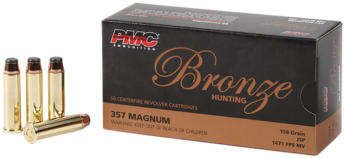 PMC Bronze 357Mag 158gr Jacketed Soft Point