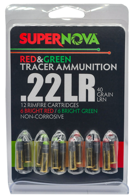SUPERNOVA PMSN22LR-MP 22LR 40GR LRN GRN/RED 12/60