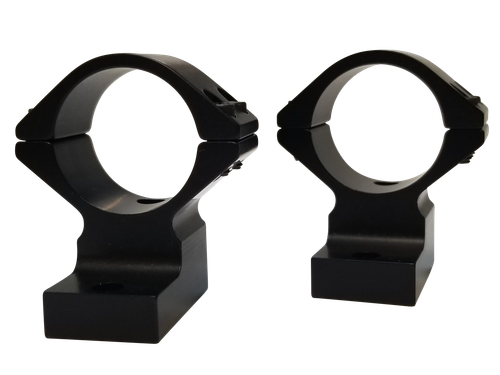 Talley Scope Mount/Ring Combo Black Aluminum 30mm Tube Henry H009/H010/H014/H018/H024 Low Rings Lever Action 0 MOA