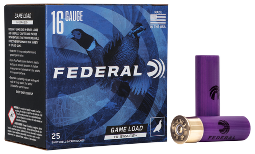Federal Game-Shok High Brass 16Gauge 2.75" 1