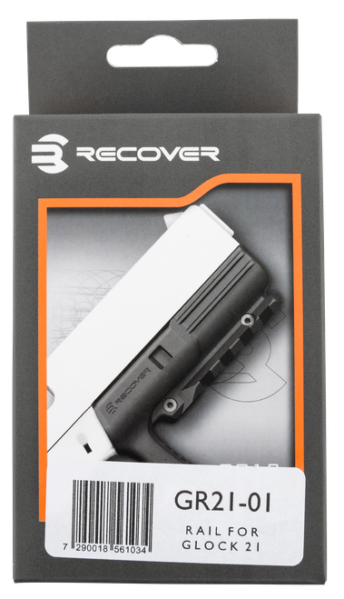 Recover Tactical Rail Adapter for Glock 20 &21 Black