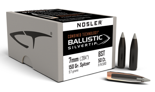 Nosler Ballistic Silvertip 7mm 150gr Spitzer Point