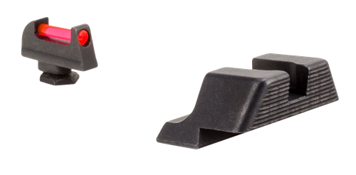 Trijicon Fiber Sights Red/Fiber Optic Front Sight-Black/Blank