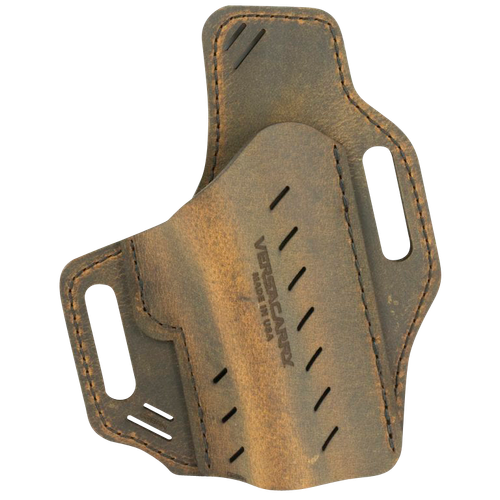 Versacarry Guardian OWB Size 2 Distressed Brown Belt Slide Fits Browning 1911 - G2BRN
