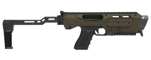 Meta Tactical MX-1 Conversion Kit Fits Glock OD Green Aluminum Frame - MX1-PS-GR