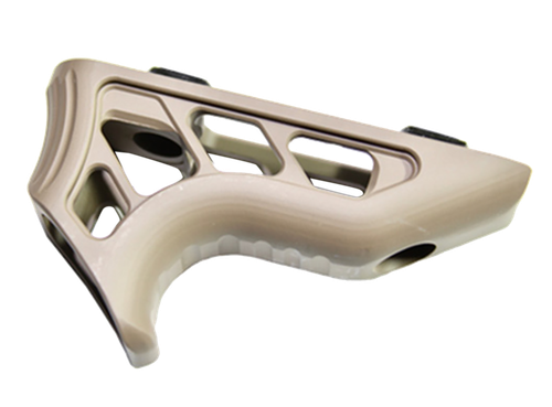 Timber Creek Outdoors Enforcer Mini Angled Foregrip Flat Dark Earth Billet - MEMAFGFDE