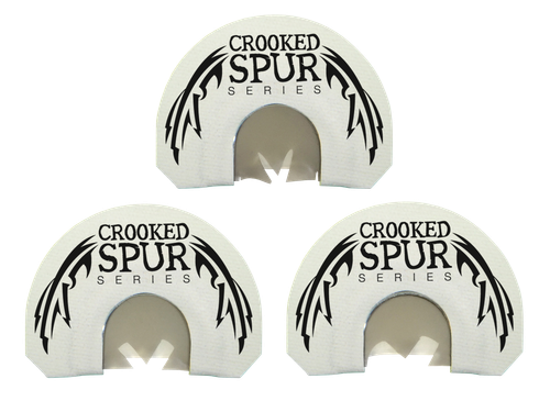 FOXPRO Crooked Spur Ghost Combo Diaphragm Call Attracts Turkey Triple - CSGSCOMBO