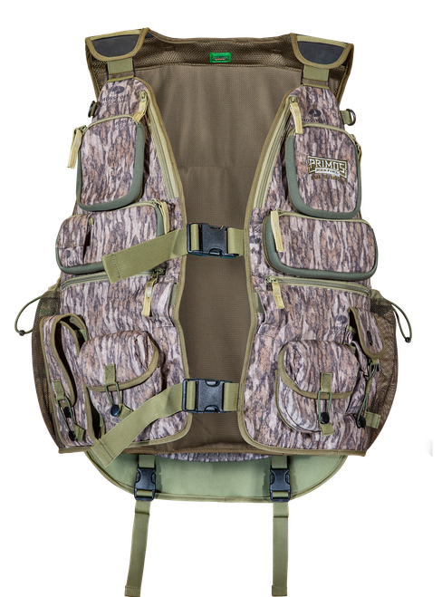 Primos Will Turkey Vest XL Mossy Oak Original BottomLand Polyester - 65725