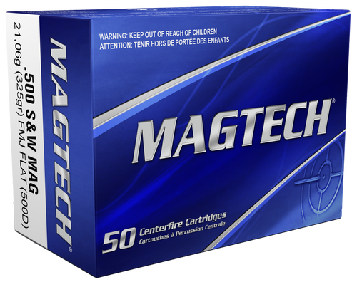 Magtech Range/Training 500S&WMag 325gr Full Metal Jacket