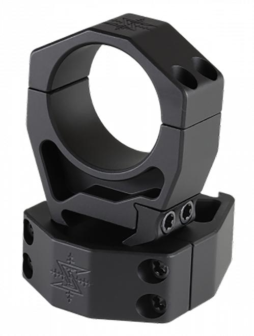 Seekins Precision Scope Rings Matte Black 35mm Extra High