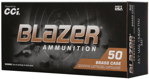 CCI Blazer 357Mag 158gr Full Metal Jacket