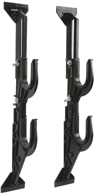 Allen Gun/Accessory Rack Black Plastic Holds 2