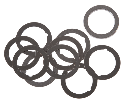 Dead Air Shim Kit 1/2"-28 tpi 3