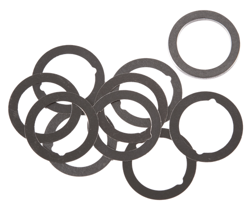 Dead Air Shim Kit 1/2"-28 TPI 3 Different Thicknesses Included - DA001
