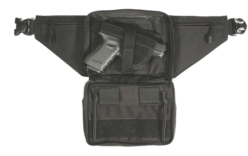 Blackhawk Fanny Pack OWB Black Cordura Belt