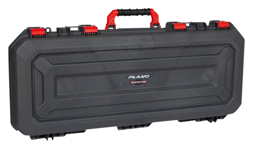 Plano All Weather 2 w/ Rustrictor Technology 36" Gray Red Accents Dri-Loc Seal Lockable Latches