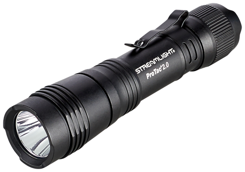 Streamlight ProTac 2.0 Flashlight Black Anodized 100/570/2000 Lumens White LED - 89000