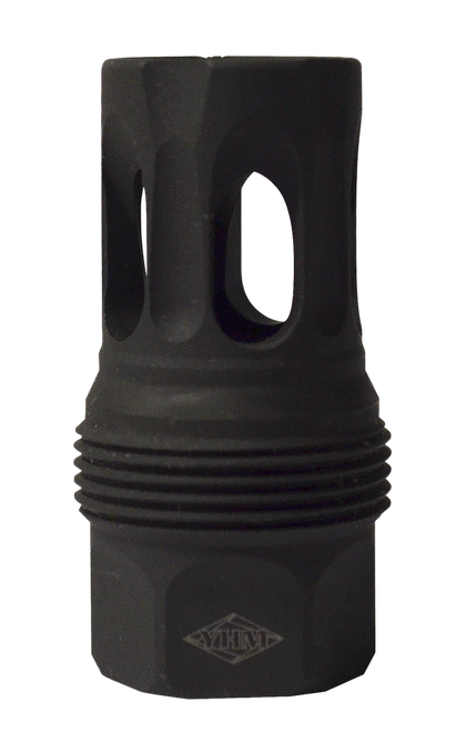 Yankee Hill sRx Q.D. Flash Hider Short Black Steel with 5/8"-32 tpi for Adapters