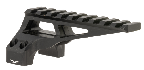 Warne DiviingBoard Mount Black Aluminum 30mm Tube Picatinny Rail - 7859M