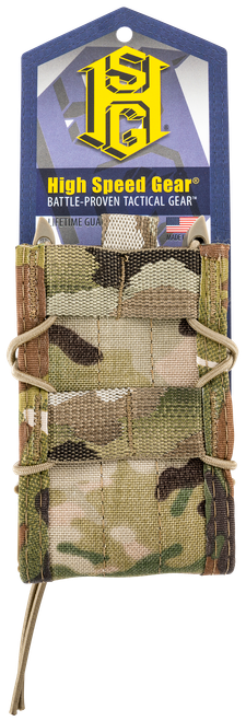 High Speed Gear Taco Magazine Pouch Single MultiCam Nylon Belt Fits Rifle - 13TA10MC