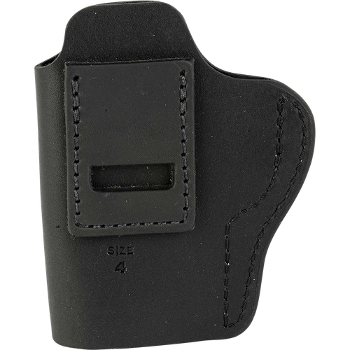 Uncle Mikes- Inside the Waistband IWB Size 04 Black Belt Clip Fits Glock 17/19 - UMIWB4MBLA