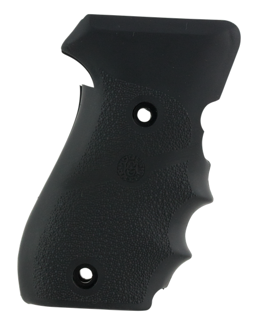 Hogue OverMolded Grip Cobblestone Black Rubber with Finger Grooves for Sig P220