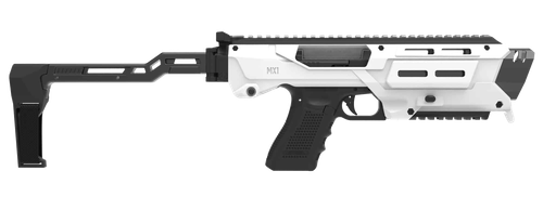 Meta Tactical MX-1 Conversion Kit Fits Glock White Aluminum Frame - MX1-PS-WT