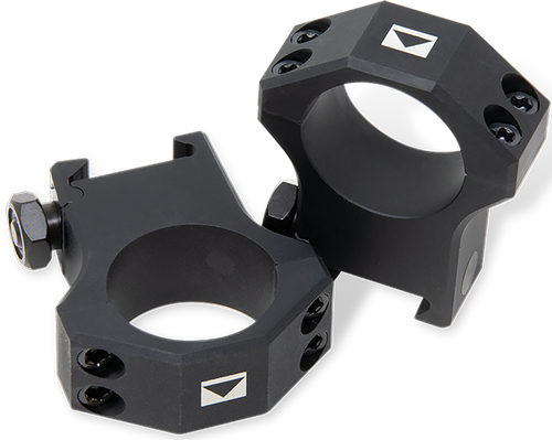 Steiner T-Series Matte Black Aluminum 30mm Tube Medium Picatinny Rail