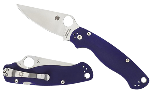 Spyderco Para Military 2 3.42" Folding Plain