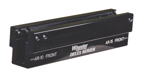 Wheeler Delta Series Upper Pic Rail Vise Block Black Aluminum Rifle AR-15/AR-10