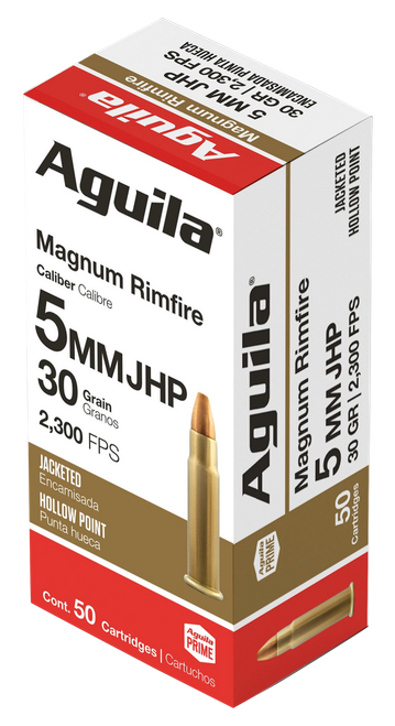Aguila 5mm Rem Mag 30gr Semi Jacketed