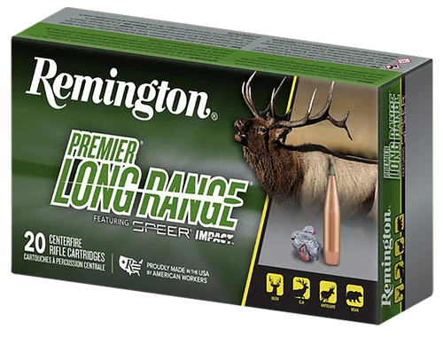 Remington Ammunition Premier Long Range 300RUM 190gr Speer Impact 20 Per Box/10 Case