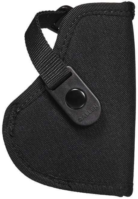 Allen Cortez OWB Size 06 Black Polyester Fits Glock 26/27 Ruger Security-9 Belt Loop Mount Right Hand