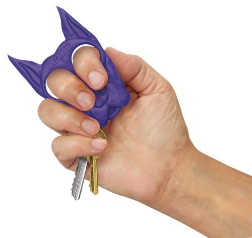 PSP Spike Key Chain Purple ABS Plastic