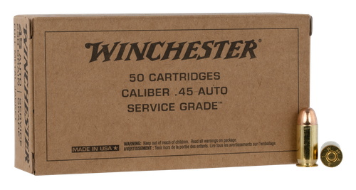 Winchester Ammo USA Service Grade 45ACP 230gr
