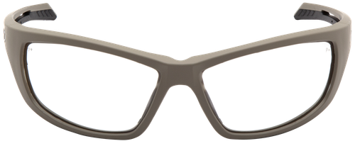 Pyramex Howitzer Glasses Clear Lens Anti-Fog Tan Frame - VGST1310T