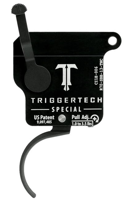 TriggerTech Special Without Bolt Release Single-Stage Traditional Curved Trigger - R70SBB13TNC