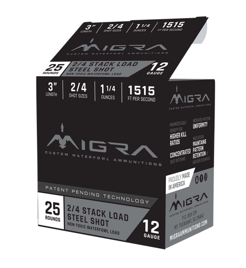 Migra Ammunitions Staxd 12Gauge 3" 1 1/4oz