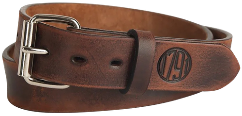 1791 Gunleather 01 Gun Belt Vintage Leather 42/46 1.50" Wide Buckle Closure - BLT014246VTGA