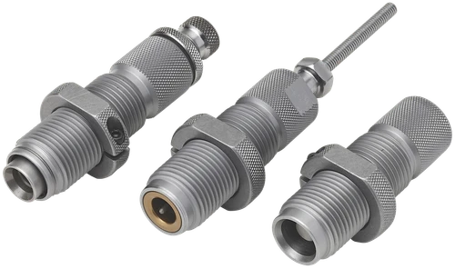 Hornady Custom Grade Series II 3 Die Set for 9mm Luger Includes Sizer Seater Expander